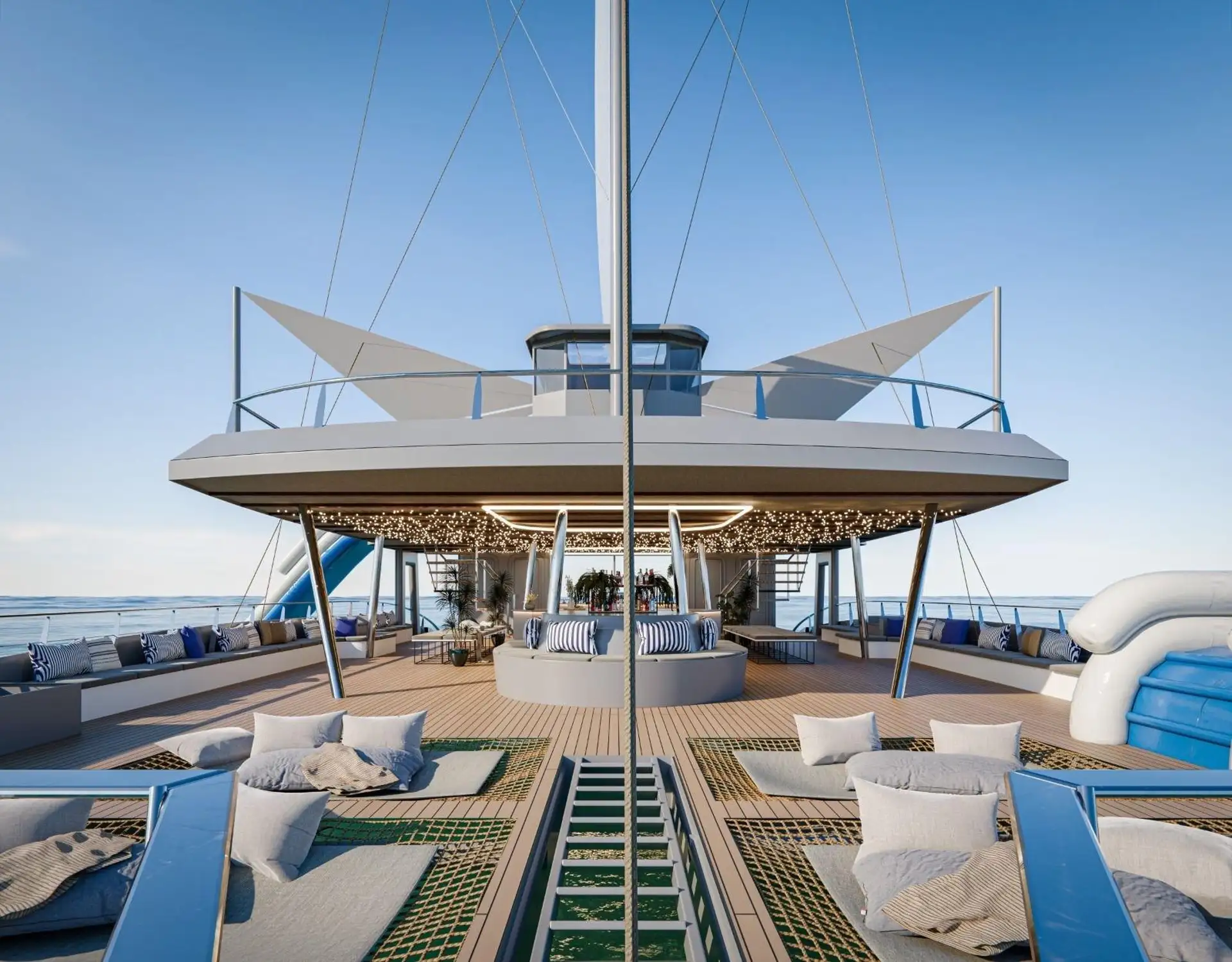 Katamaran VIP Deck