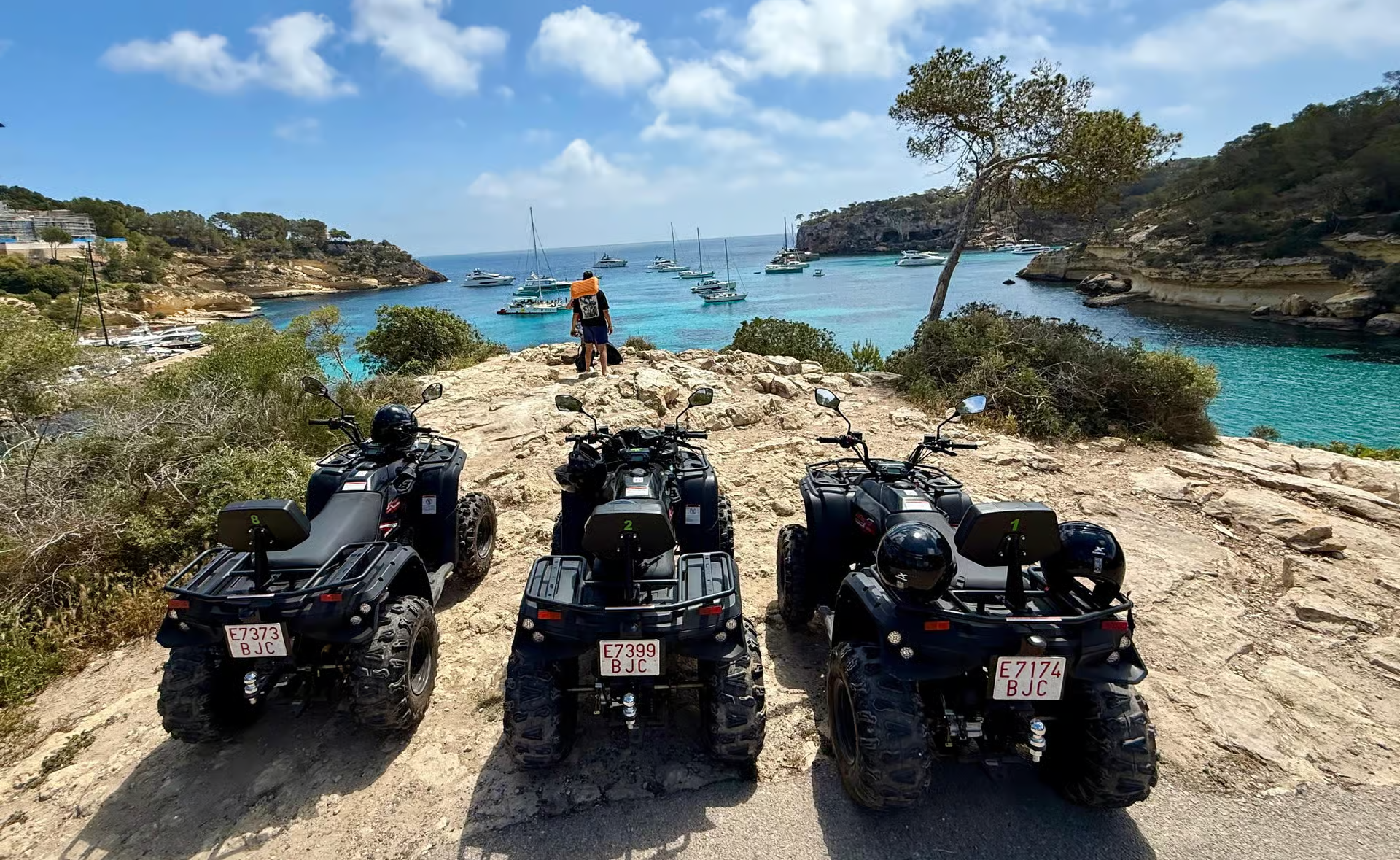 Quad-Tour durch die Berge
